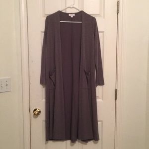 ❌SALE LulaRoe grey heathered Sarah